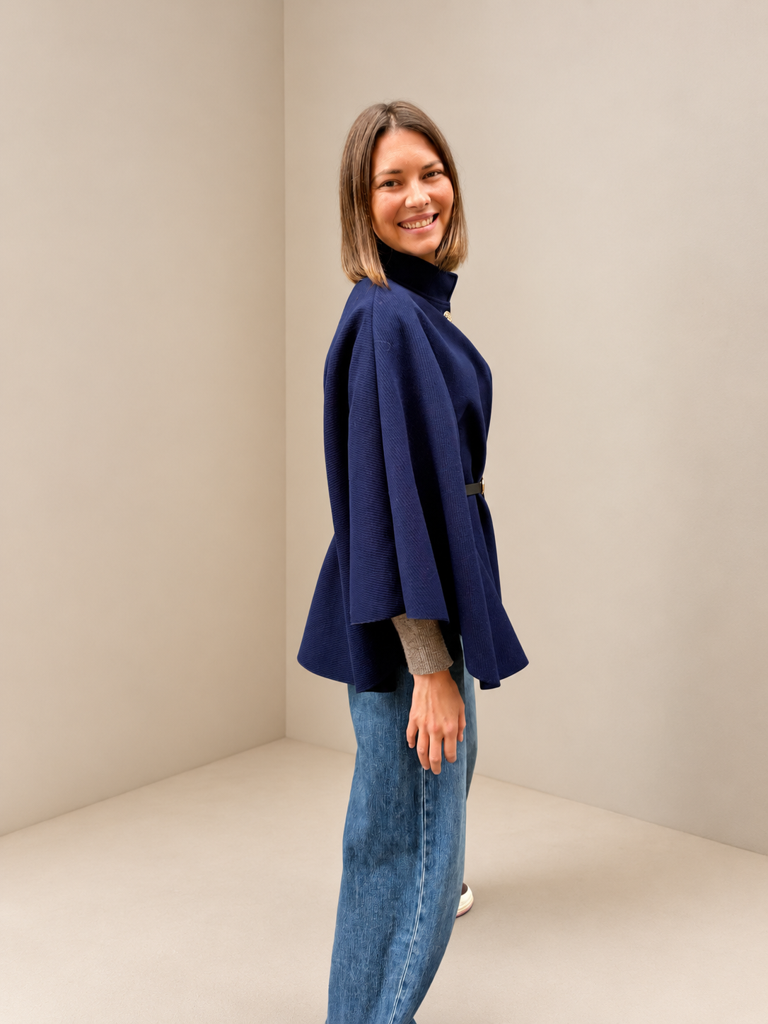 Cape poncho tendance pour femme