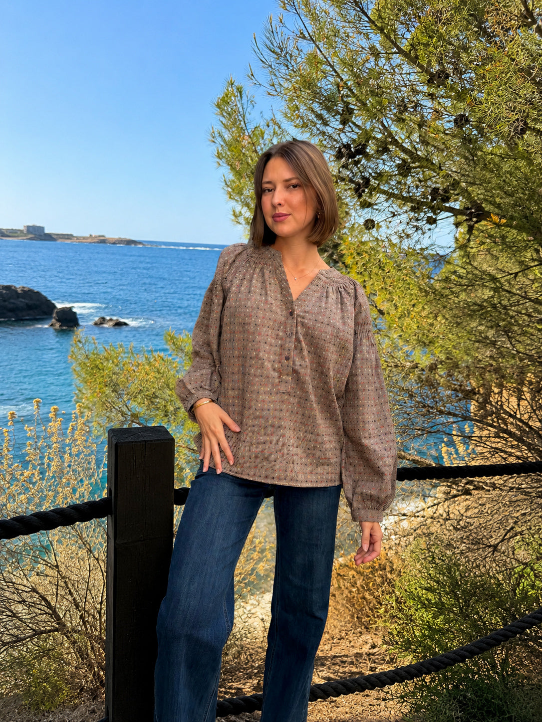 chemise bohème chic maison onado tendance