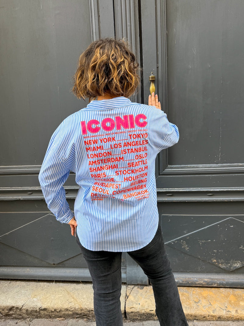 Chemise oversize pour femme Iconic