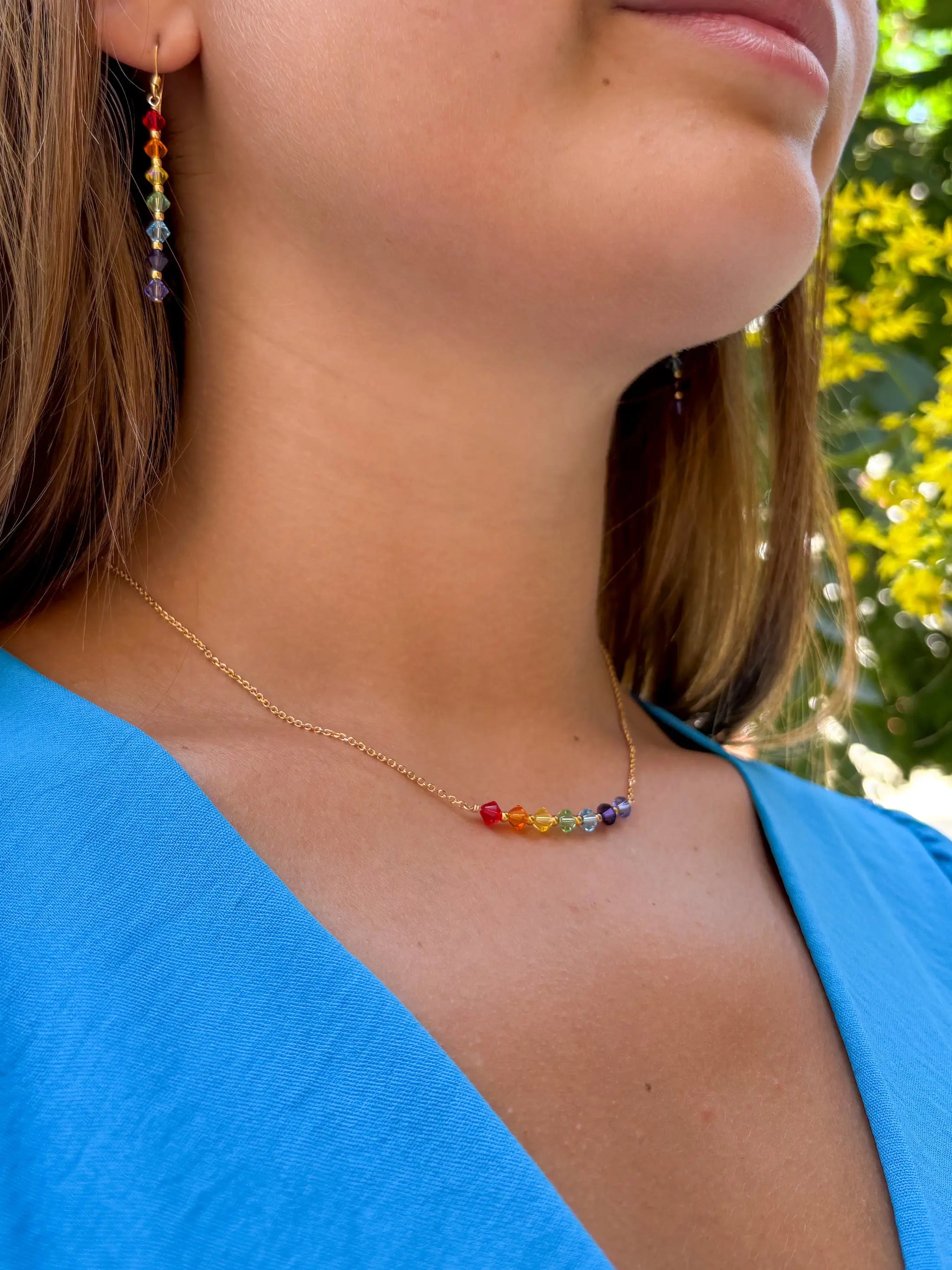 Collier protecteur fait main 