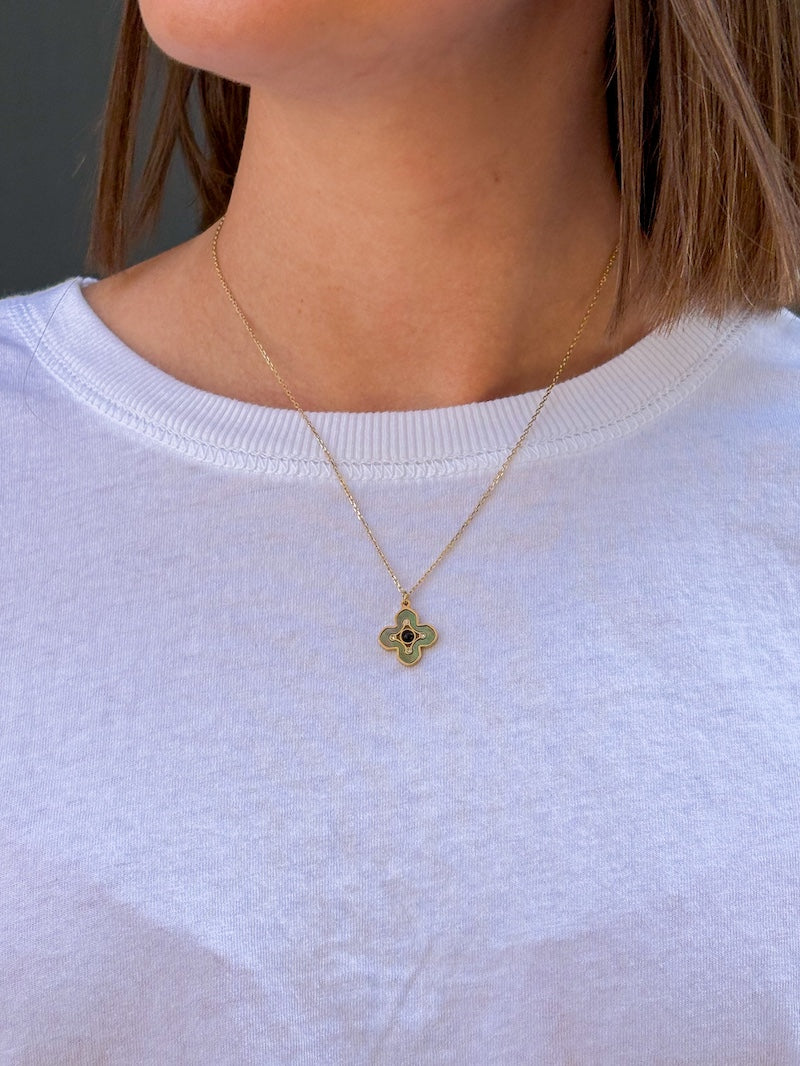 Collier trèfle ZAG