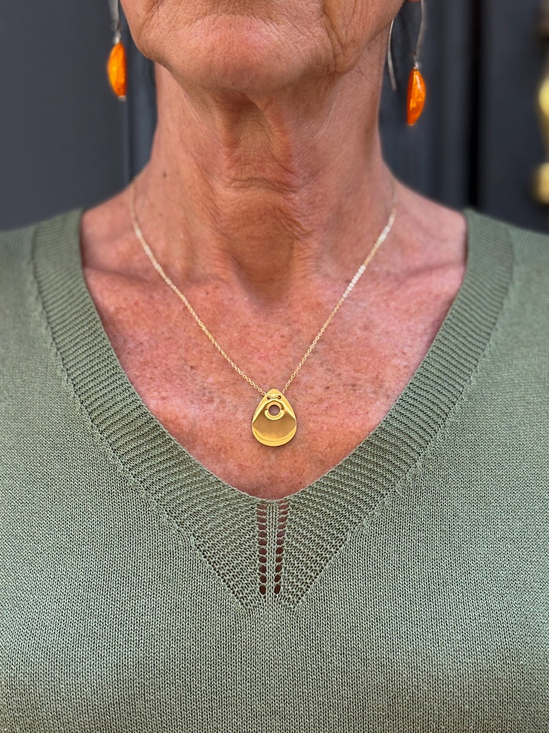 collier tendance zag bijoux en acier