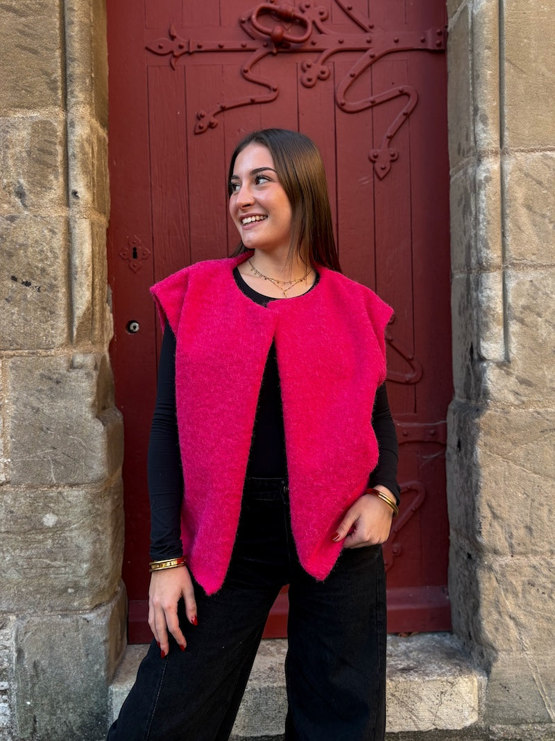 gilet sans manches tendance