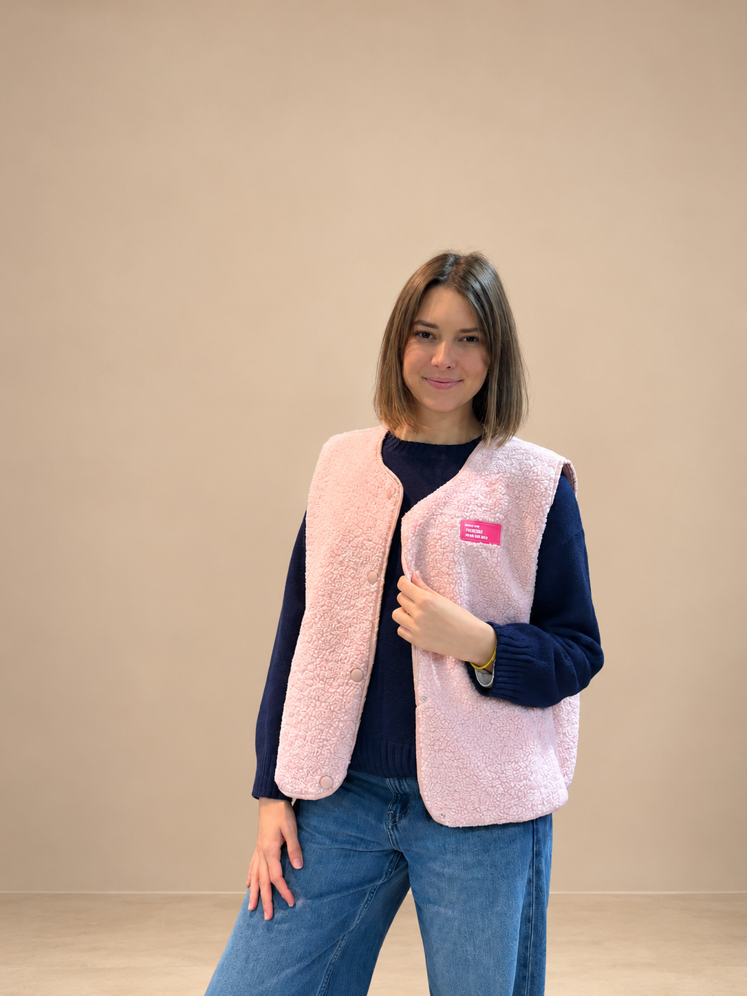 Gilet sans manches tendance