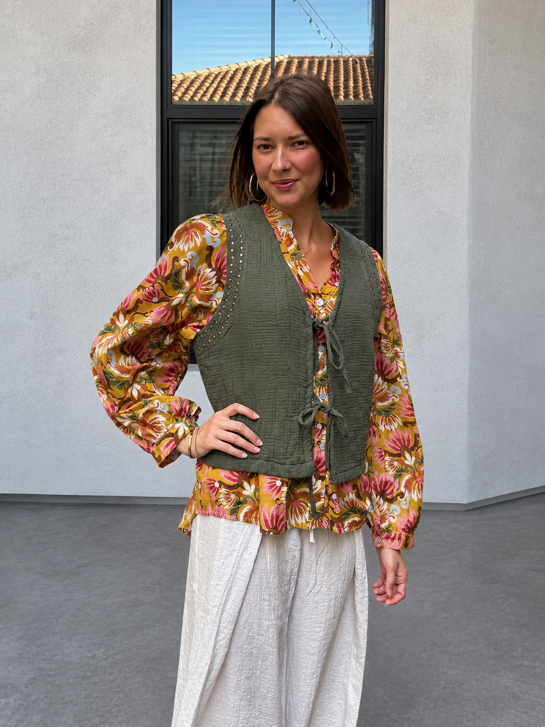 gilet sans manches bohème chic tendance pour femme