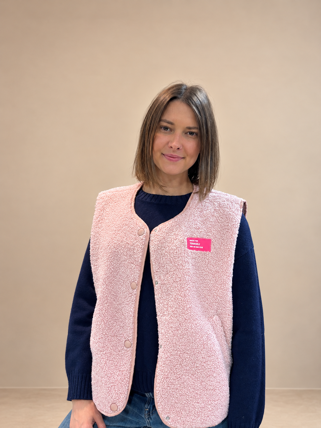 Gilet sans manches tendance