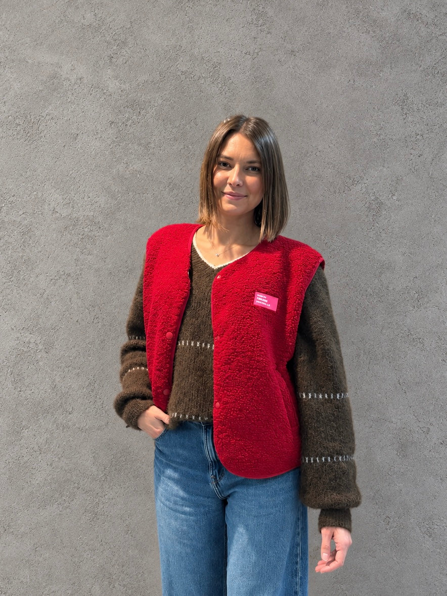 Gilet sans manches tendance