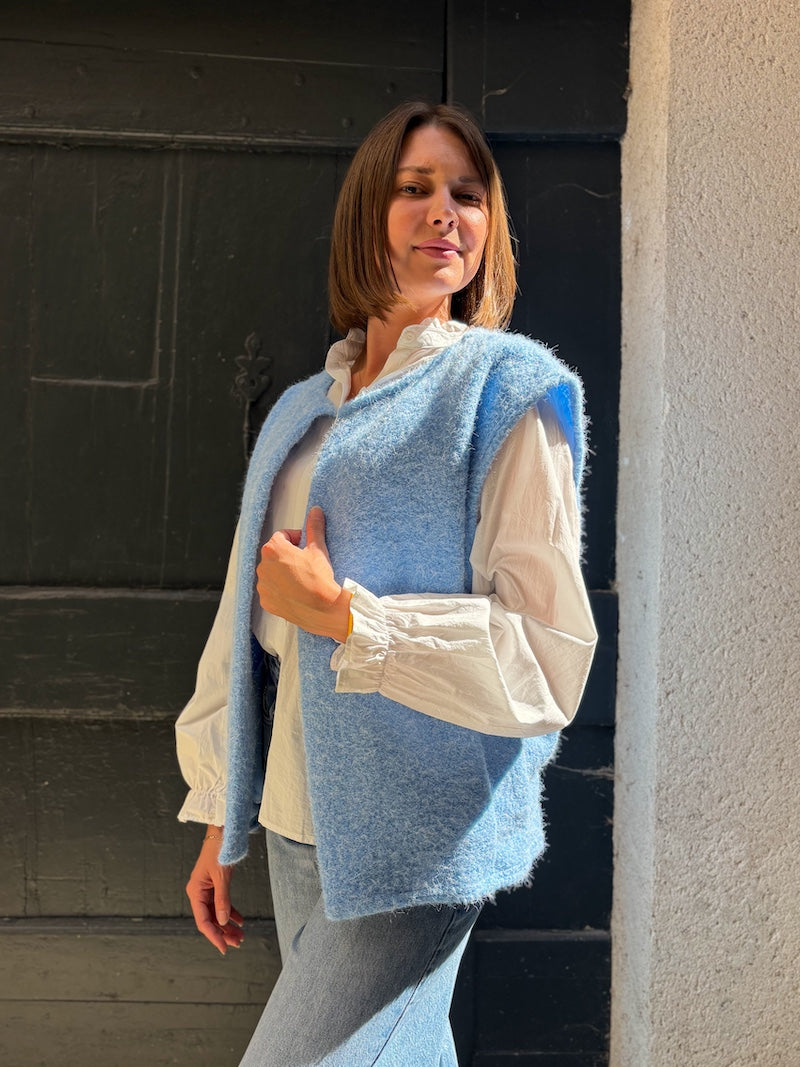gilet sans manches tendance pour femme