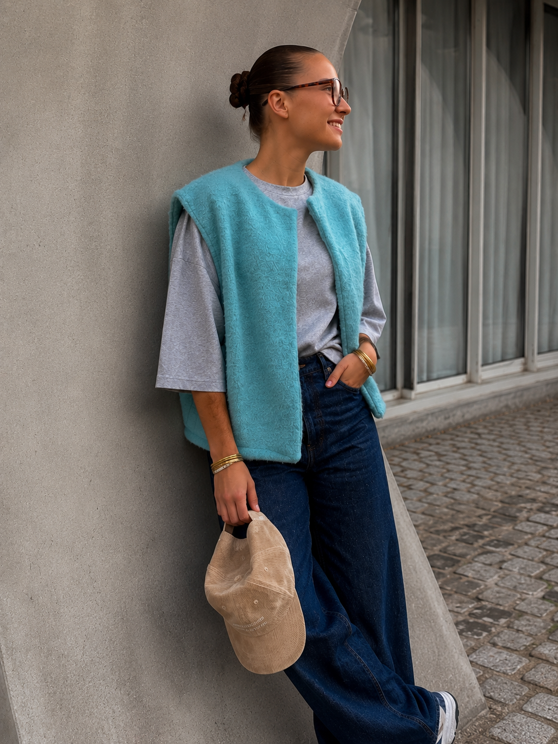 veste sans manches tendance pour femme