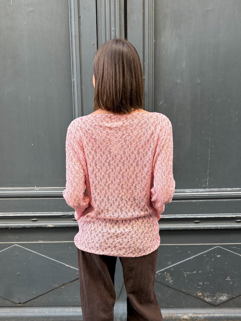 Top en dentelle tendance