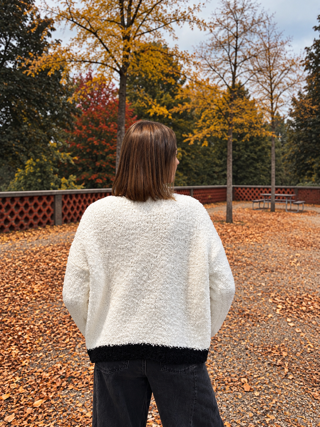 Pull bohème chic en laine tendance