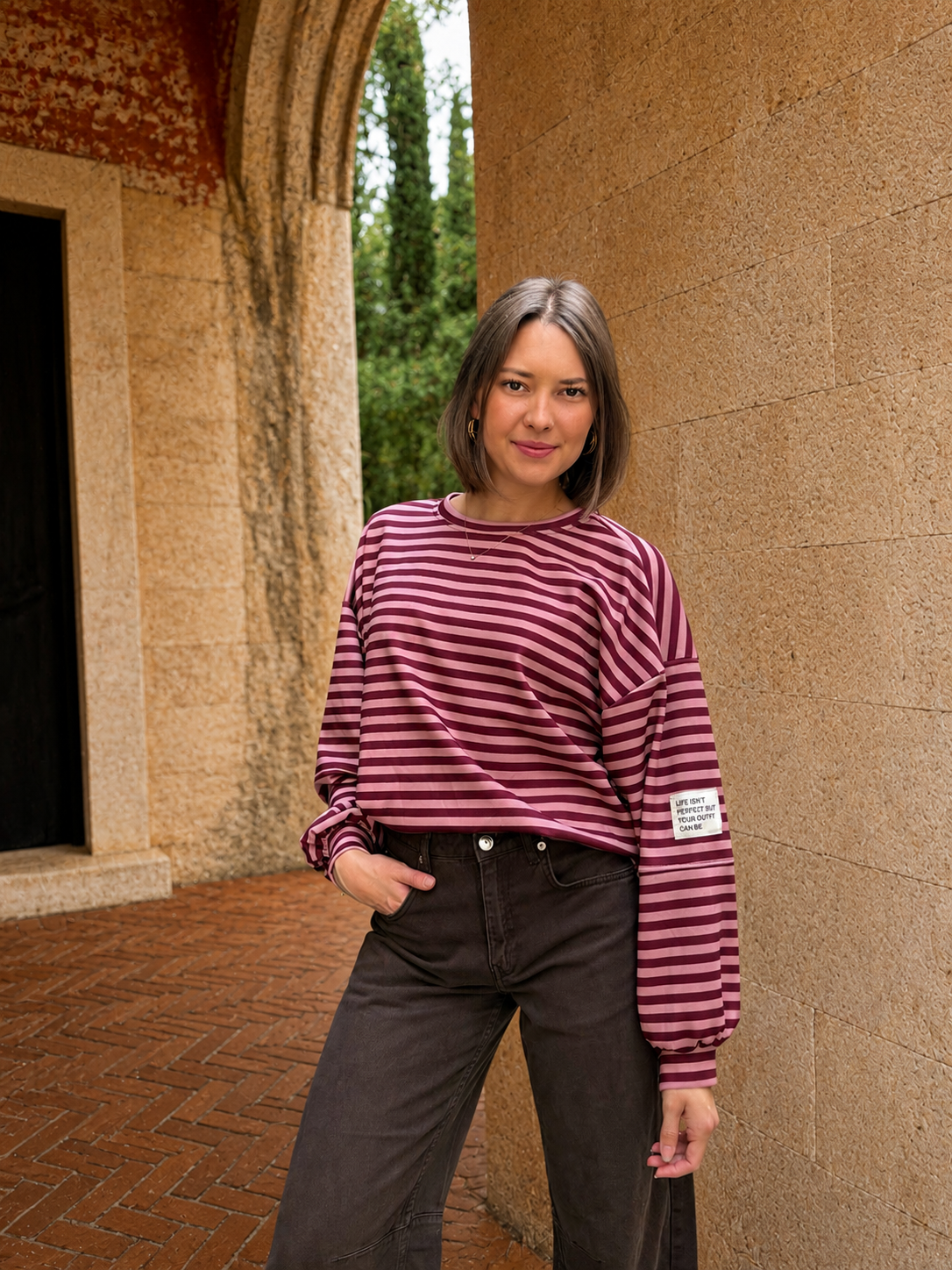 pull à rayures tendance pour femme 