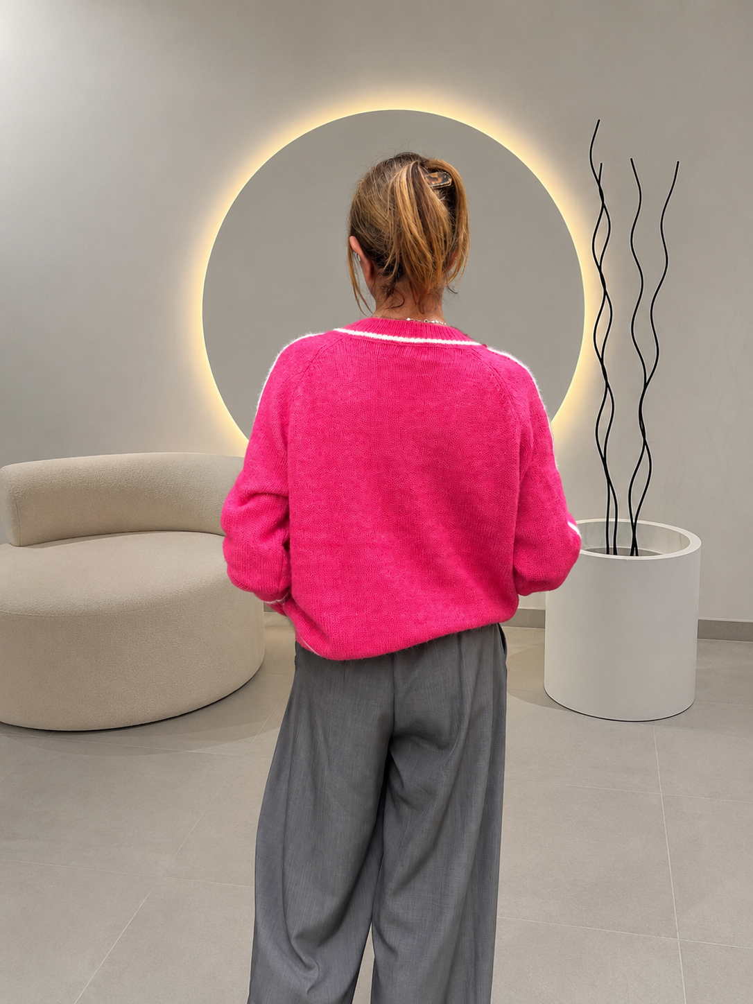 pull chaud en cachemire tendance pour femme