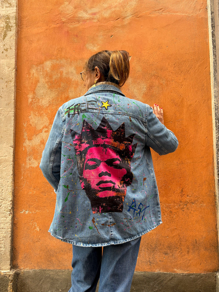 surechemise personnalisée pop art basquiat