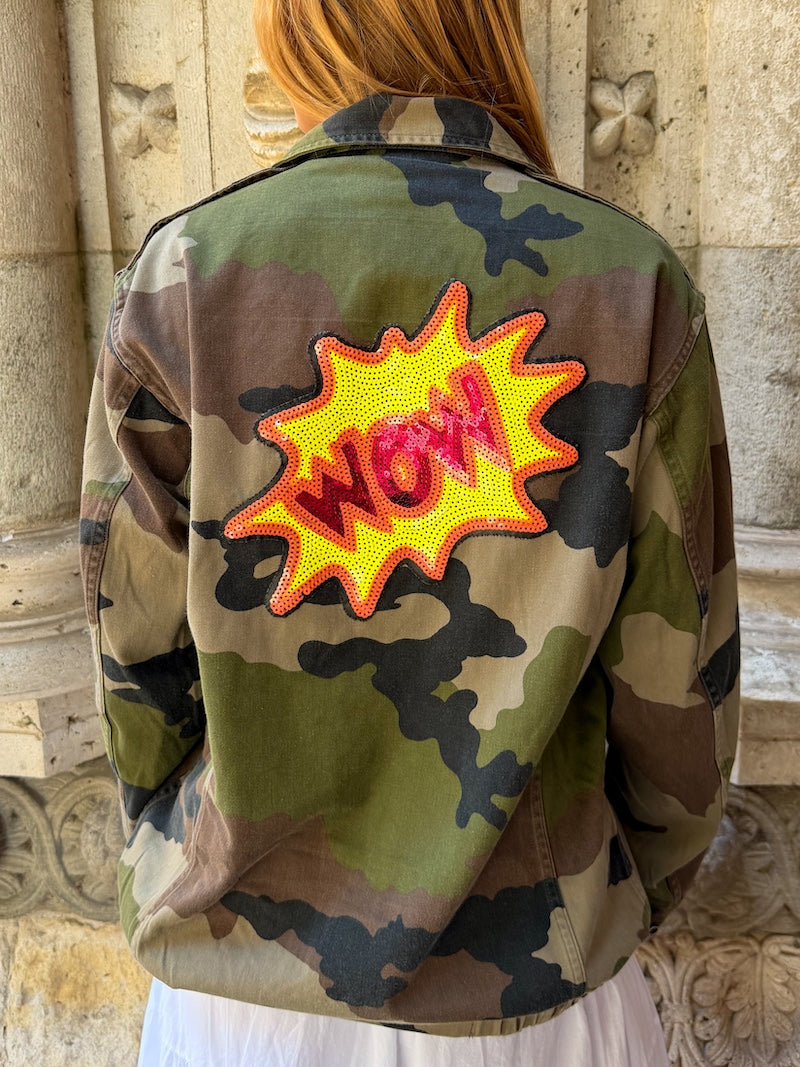 Veste militaire camouflage WOW