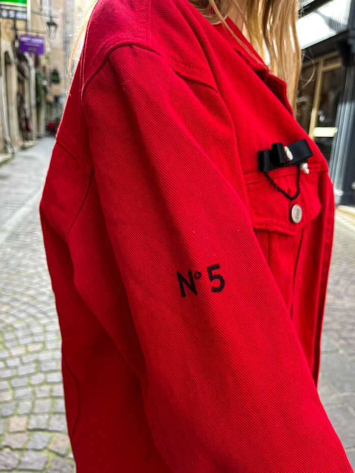 Veste fait main style Chanel haute couture