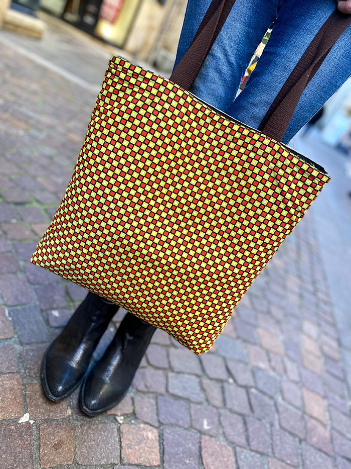 Tote bag Pop Art réversible - Tote bag