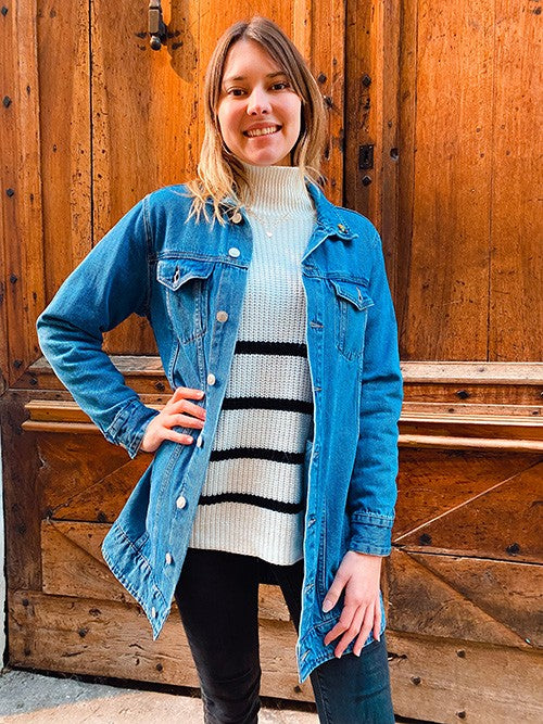 Veste en jean oversize Spring - Veste en jean
