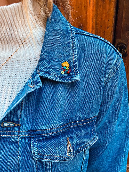 Veste en jean oversize Spring - Veste en jean